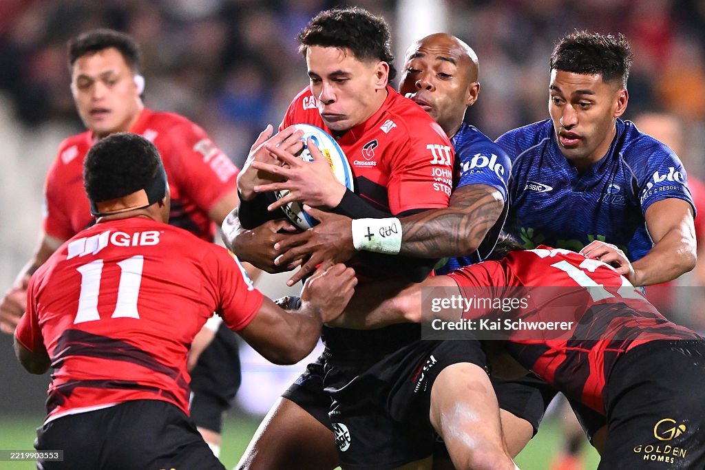 Super Rugby Pacific Semi Final - Crusaders v Blues