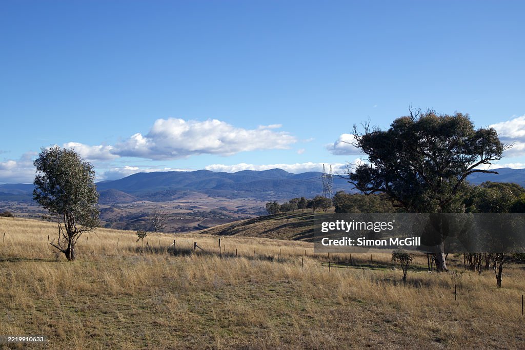 Brindabella Ranges Map View To The Brindabella Ranges From The Woodland Loop Track In The ...