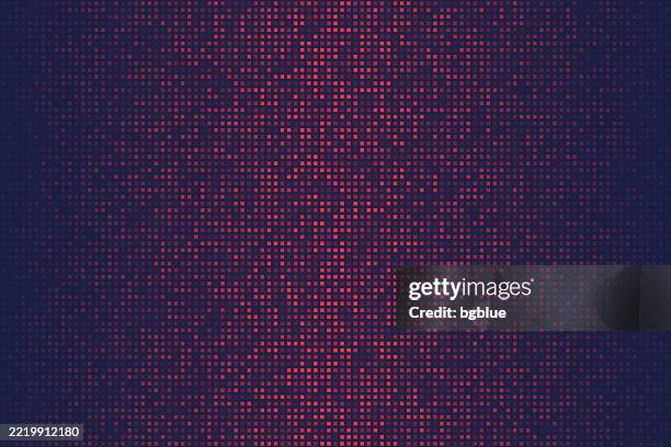 abstract red halftone background with dotted - trendy design - red-sequin-background stock illustrations