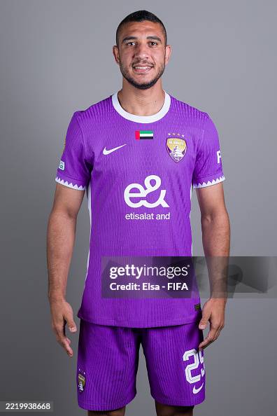 Ramy Rabiha Ramy Rabia of Al Ain FC poses for a portrait during the official FIFA ...