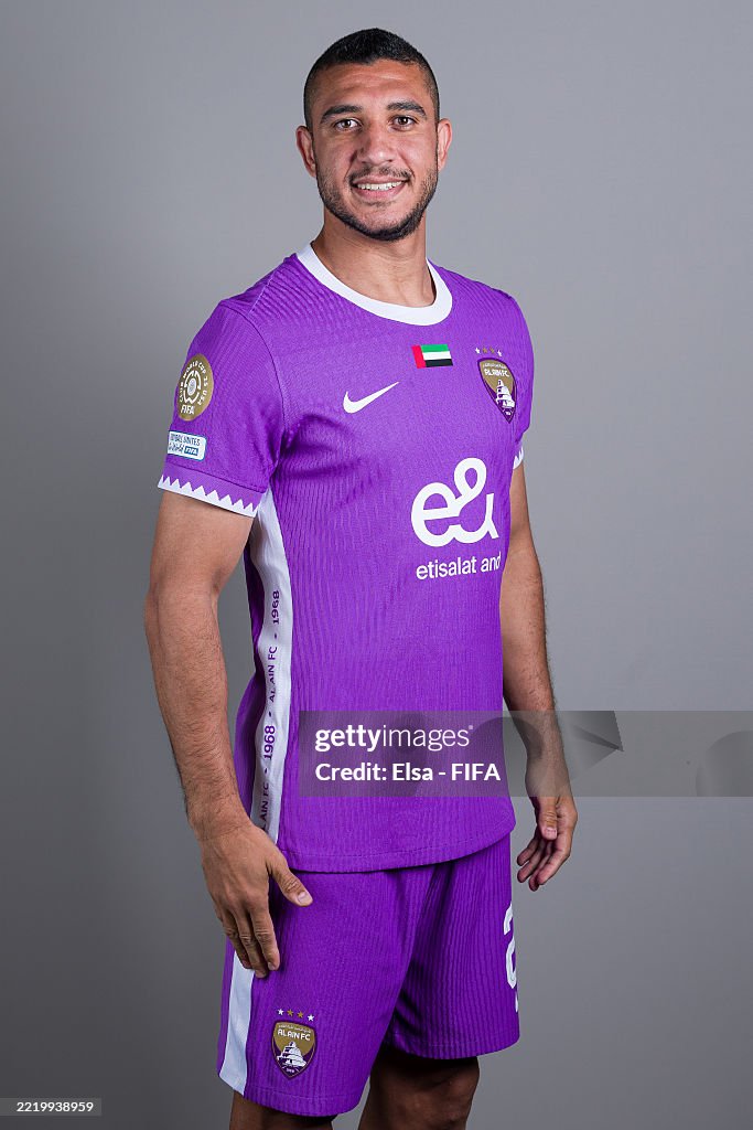 Ramy Rabiha Ramy Rabia of Al Ain FC poses for a portrait during the official FIFA ...