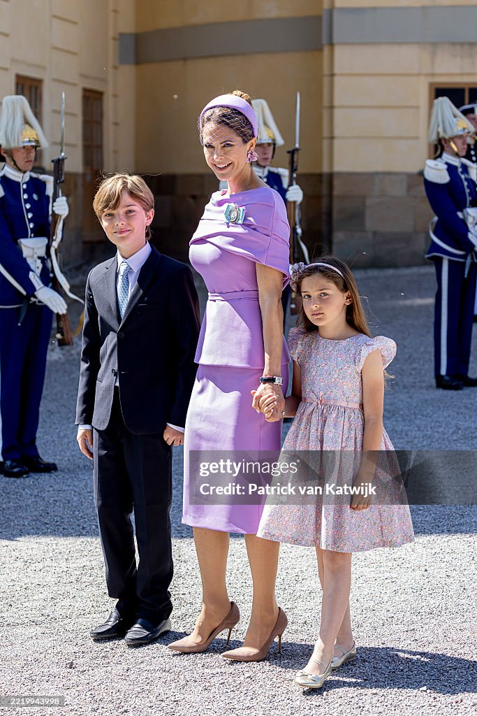 Princess Ines's Baptism In Stockholm