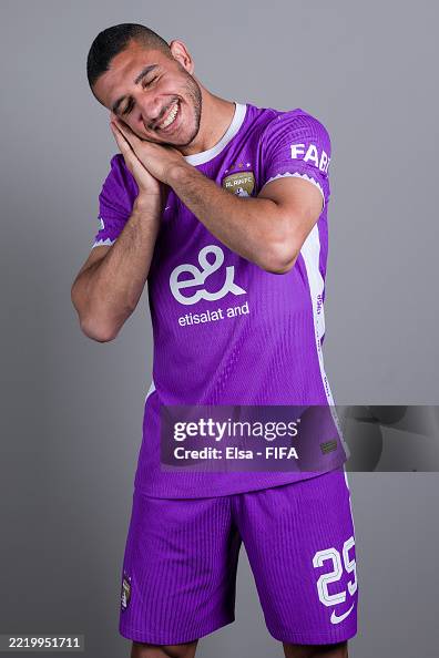 Ramy Rabiha Ramy Rabia of Al Ain FC poses for a portrait during the official FIFA ...
