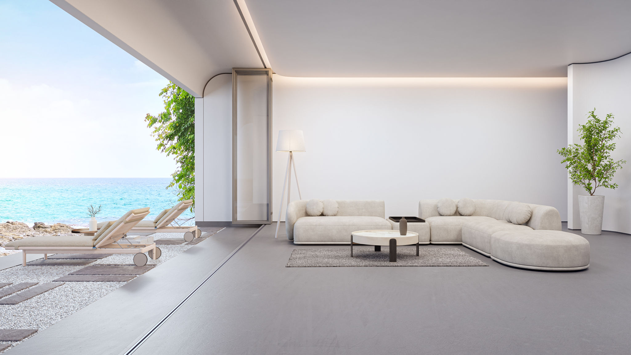 coastal living room