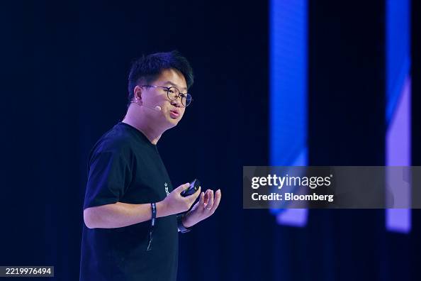Manus Founder Tao Cheung, co-founder of Manus AI, during the Super AI Conference in ...