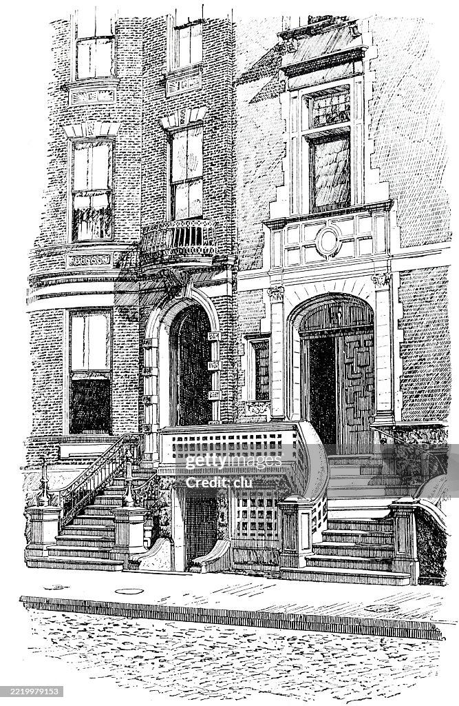 Doorways on Madison Avenue, New York City