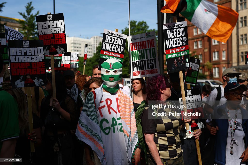 Mo Chara of Kneecap Appears In Court Charged With Terror Offence