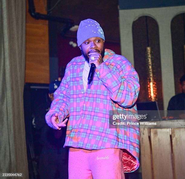 Kai Kash Rapper Rapper Kai Ca$h performs onstage during One Night Only Hosted by DJ ...