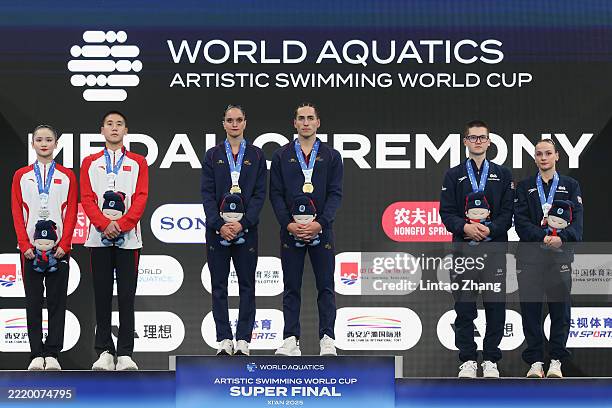 Muye Guo and Sitong Guo of China, Dennis Gonzalez Boneu and Mireia Hernandez Luna of Team Spain, Ranjuo Tomblin and Isabelle Thorpe of Great Britain...