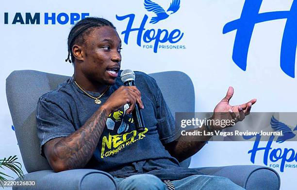 Former Las Vegas Raiders wide receiver Henry Ruggs speaks with HOPE for Prisoners CEO Hope Jon Ponder about his criminal history and personal changes...