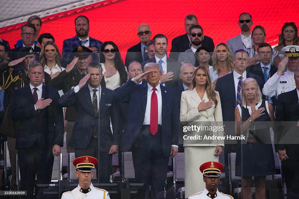 Washington DC Celebrates Army's 250th Anniversary With Parade And Festivities