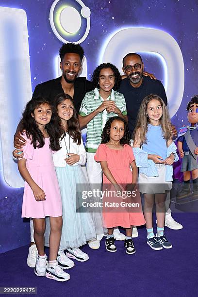 Yonas Kibreab attends the "Elio" UK Gala Screening at Vue West End on June 15, 2025 in London, England.
