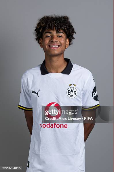 Bo Mathis Mathis Albert of Borussia Dortmund poses for a portrait during the ...
