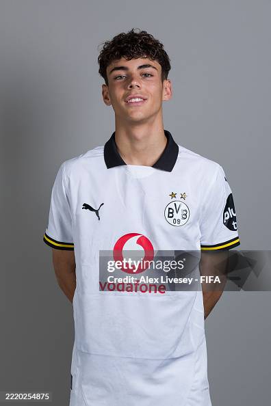 Summer Inacio Samuele Inacio of Borussia Dortmund poses for a portrait during the ...