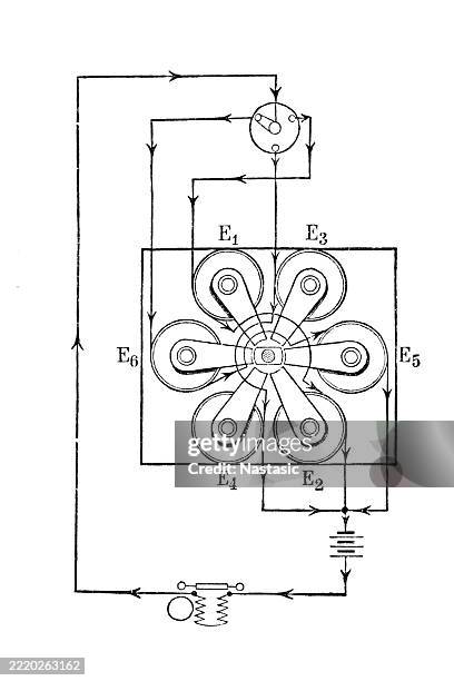 electric distance pointer floor plan - power generator stock illustrations