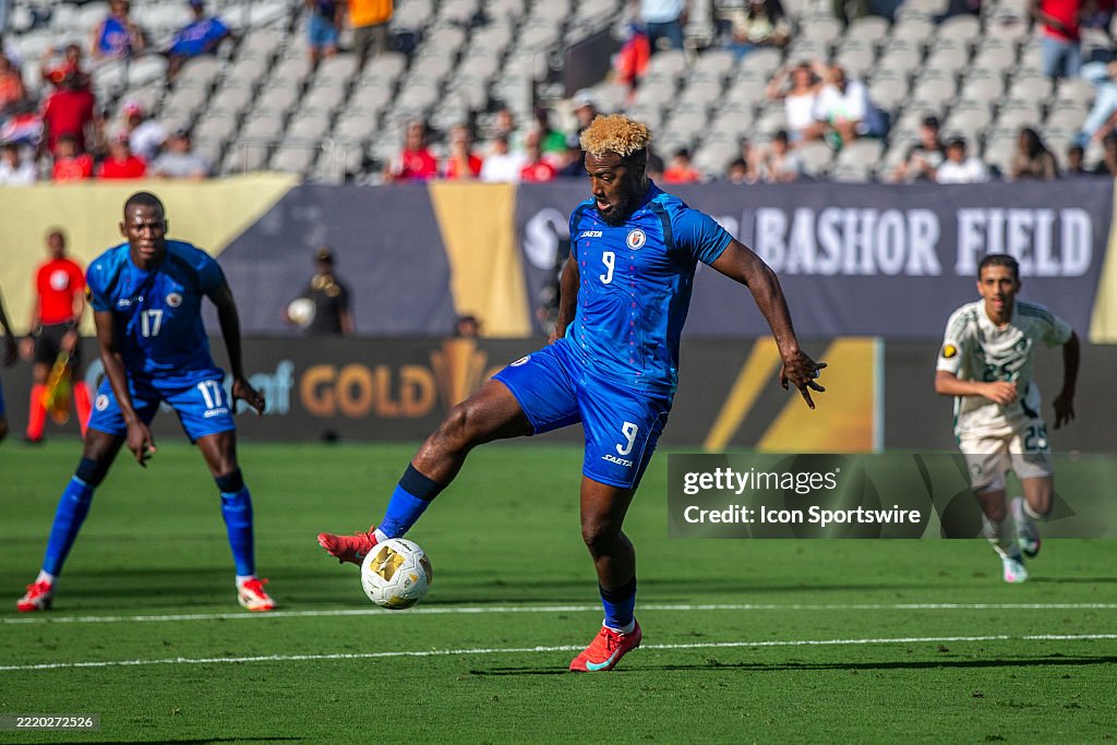 SOCCER: JUN 15 Concacaf Gold Cup Haiti vs Saudi Arabia
