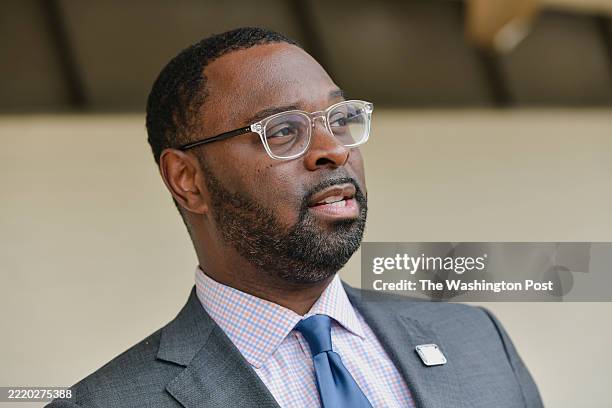 Memphis mayor Paul Young poses for a portrait in Memphis, TN on April 25, 2025.