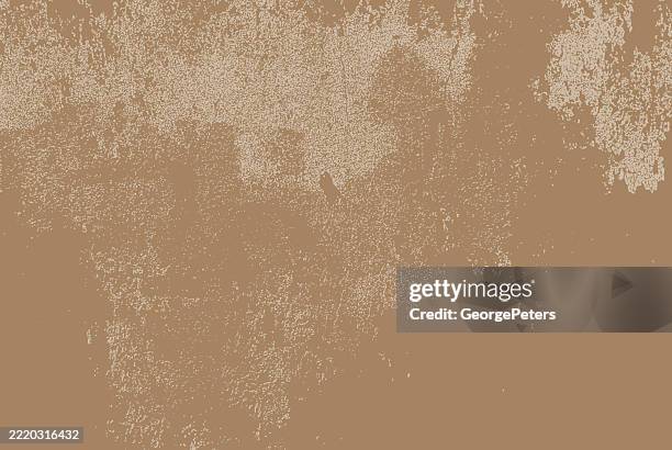ilustraciones, imágenes clip art, dibujos animados e iconos de stock de fondo de pared agrietado y pintado desgastado - fondo beige