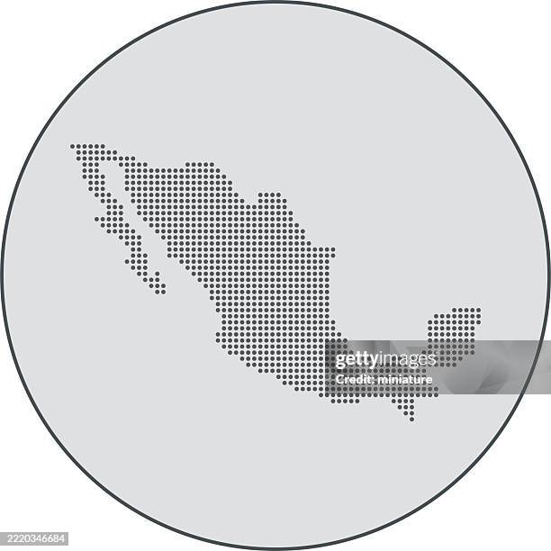 mexico map - mexico map stock illustrations