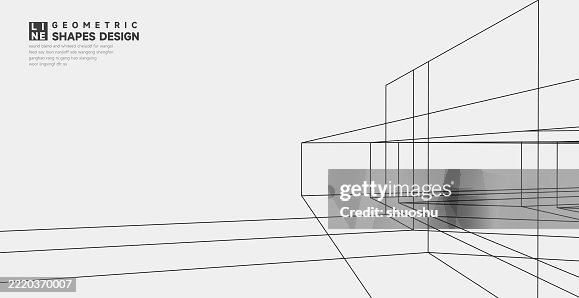 Abstract geometric line pattern background Abstract geometric line pattern background