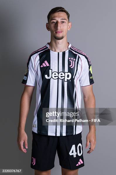 Jonas Rouhi of Juventus poses for a portrait during the official FIFA ...