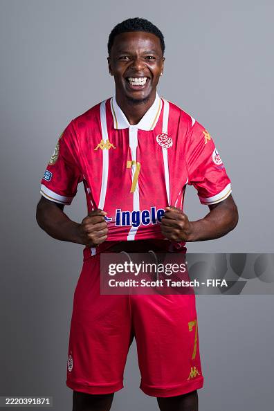 Malsa Mickael Malsa of Wydad AC poses for a portrait during the official ...