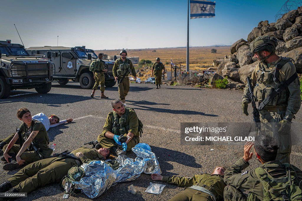 IDF-Medical-Drill-Following-Iran's-Missile-Attacks