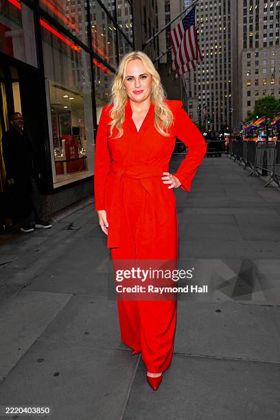 Actress Rebel Wilson is seen in midtown on June 16, 2025 in New York City.