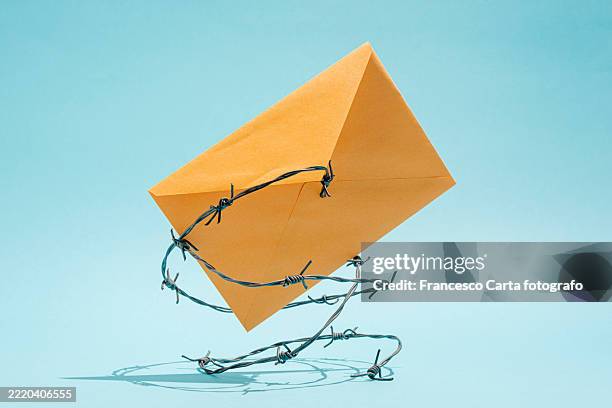 communication security concept - internal mail envelope stock pictures, royalty-free photos & images