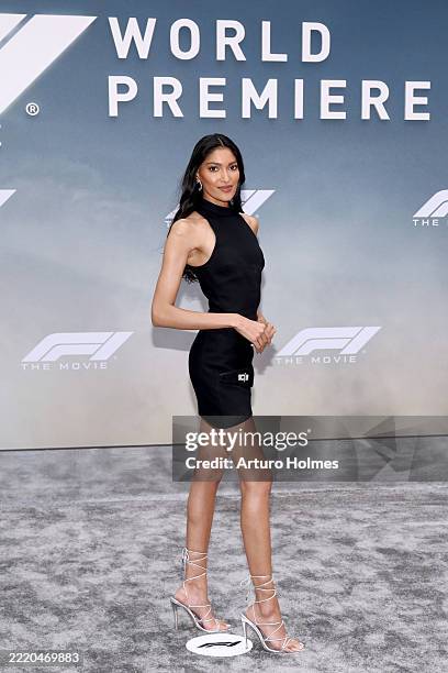 Pritika Swarup attends the Apple Original Films & Warner Bros. Pictures "F1" World Premiere in Times Square on June 16, 2025 in New York City.