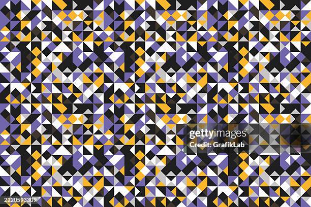 abstract geometric pattern with triangles design elements - tessellation pattern stock illustrations