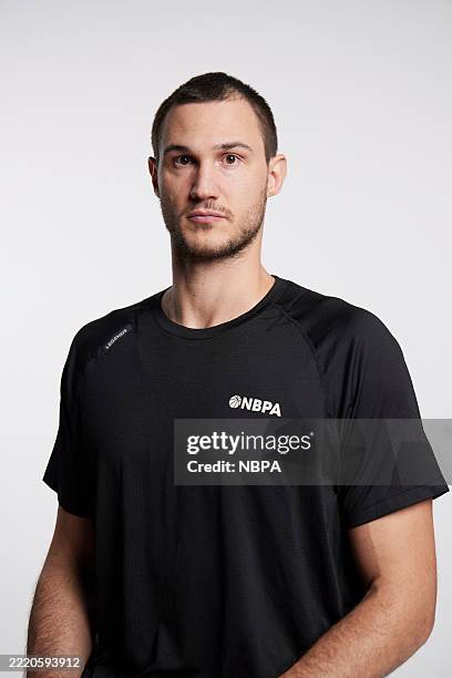 Danilo Gallinari poses for a portrait on October 2, 2023 in Washington, D.C.