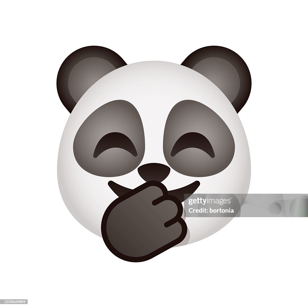 Giggling Panda Emoji