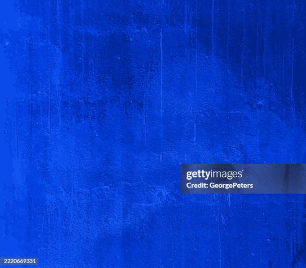 cracked, weathered painted wall blue background - empty mural wall stock illustrations