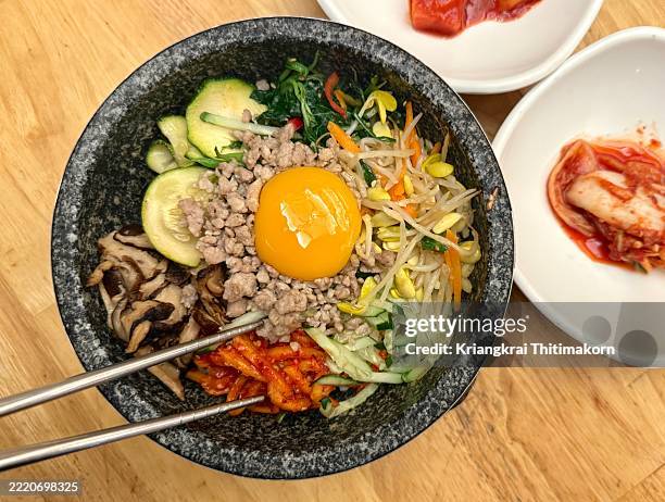Bibimbap Ris 1,481 Bibimbap Stock Photos, High-Res Pictures, and Images - Getty Images