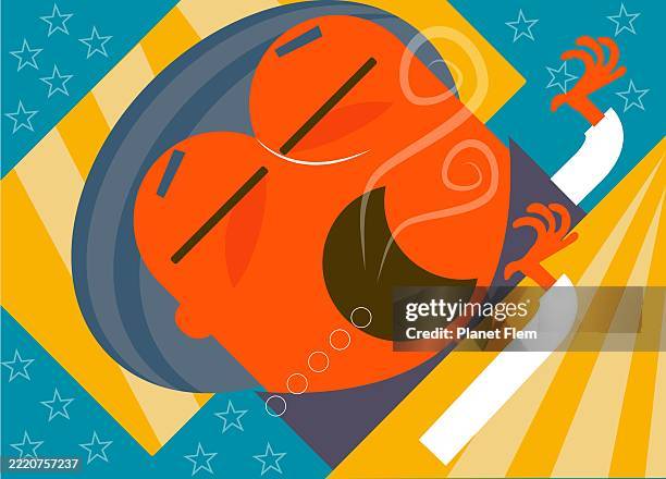 ilustraciones, imágenes clip art, dibujos animados e iconos de stock de dormir, roncar y babear - stinky room