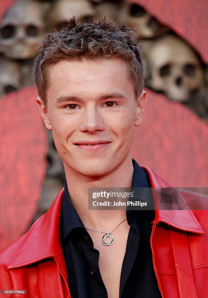 Edvin Ryding attends the "28 Years Later" World Premiere at the Odeon