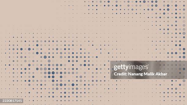 colorful halftone gradient pattern for winter background design - snow text effect stock illustrations