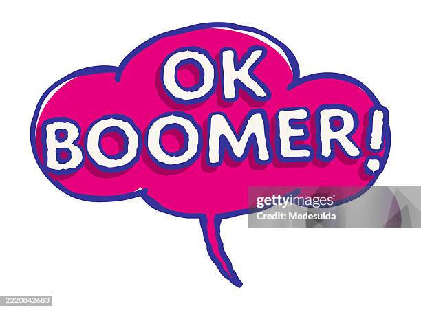 Vector Boomer 73 Boomer Icon High Res Illustrations - Getty Images