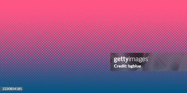 halftone background with pink gradient - trendy design - bold pink background stock illustrations