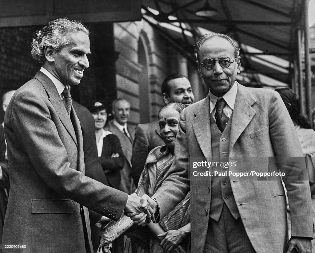 V. K. Krishna Menon And B. G. Kher