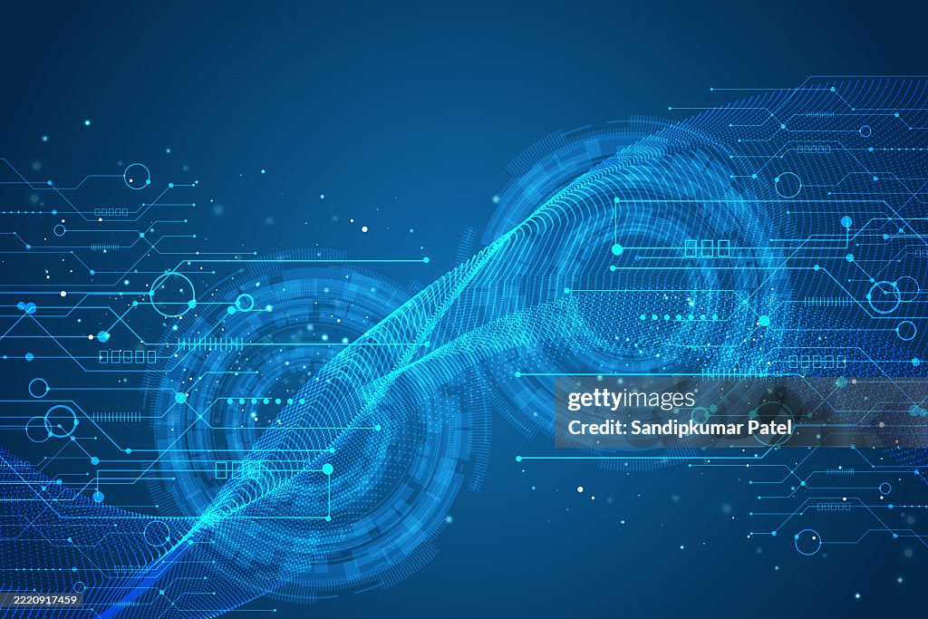 Cyber Vision Design Cyber Network Vision Digital Communication Cloud Background High-Res ...