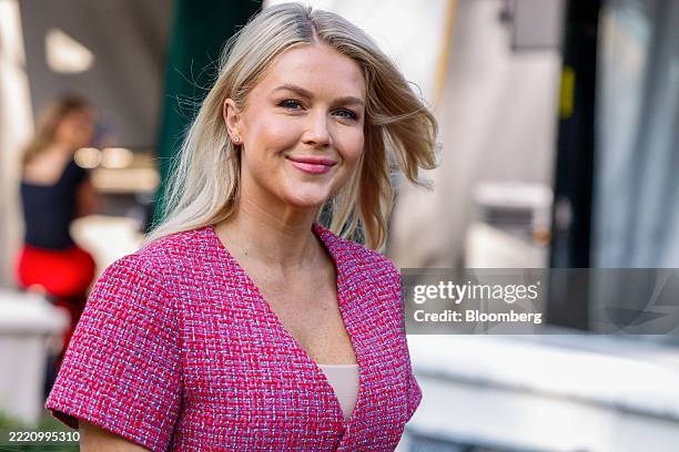 Karoline Leavitt, White House press secretary, outside the White House in Washington, DC, US, on Monday, June 23, 2025. Leavitt, during an interview...