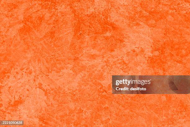 bildbanksillustrationer, clip art samt tecknat material och ikoner med empty plain blank bright vibrant orange rust peach coloured grunge textured rustic smudged marble like vector backgrounds with creative artistic marbled texture like weathered camouflage pattern colored whitewashed painted textured wall or oil painting - apelsin