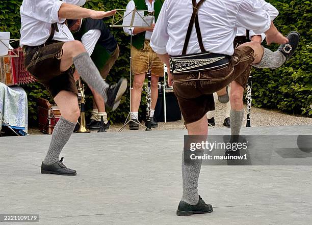 austrian folk dancing - folk music stock pictures, royalty-free photos & images
