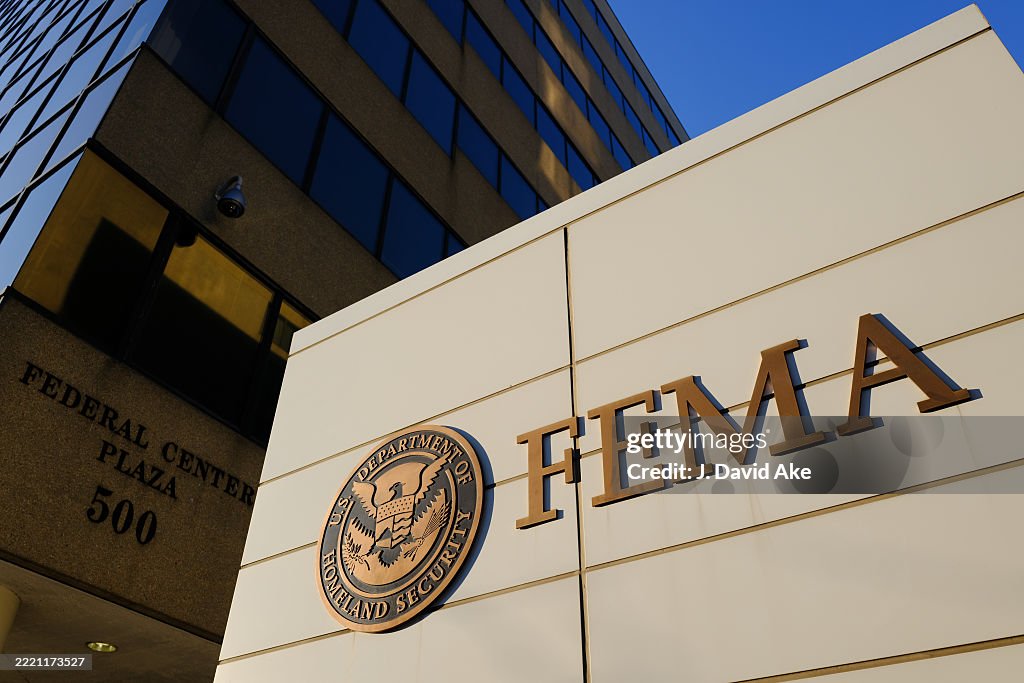 Fema R4 A sign marks the location of the Federal Emergency Management Agency ...