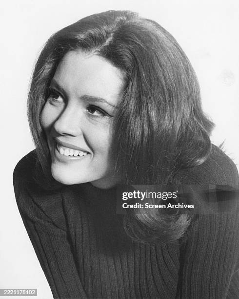 Angiediana Rigg Diana Rigg smiling publicity pose circa 1966. News Photo - Getty Images