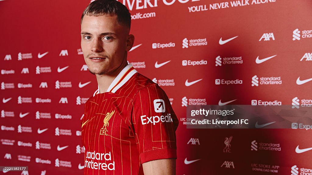 Liverpool Unveil New Signing Florian Wirtz