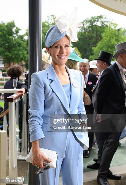 Zara Tindall attends day four of Royal Ascot at Ascot Racecourse on June 20, 2025 in Ascot, England.