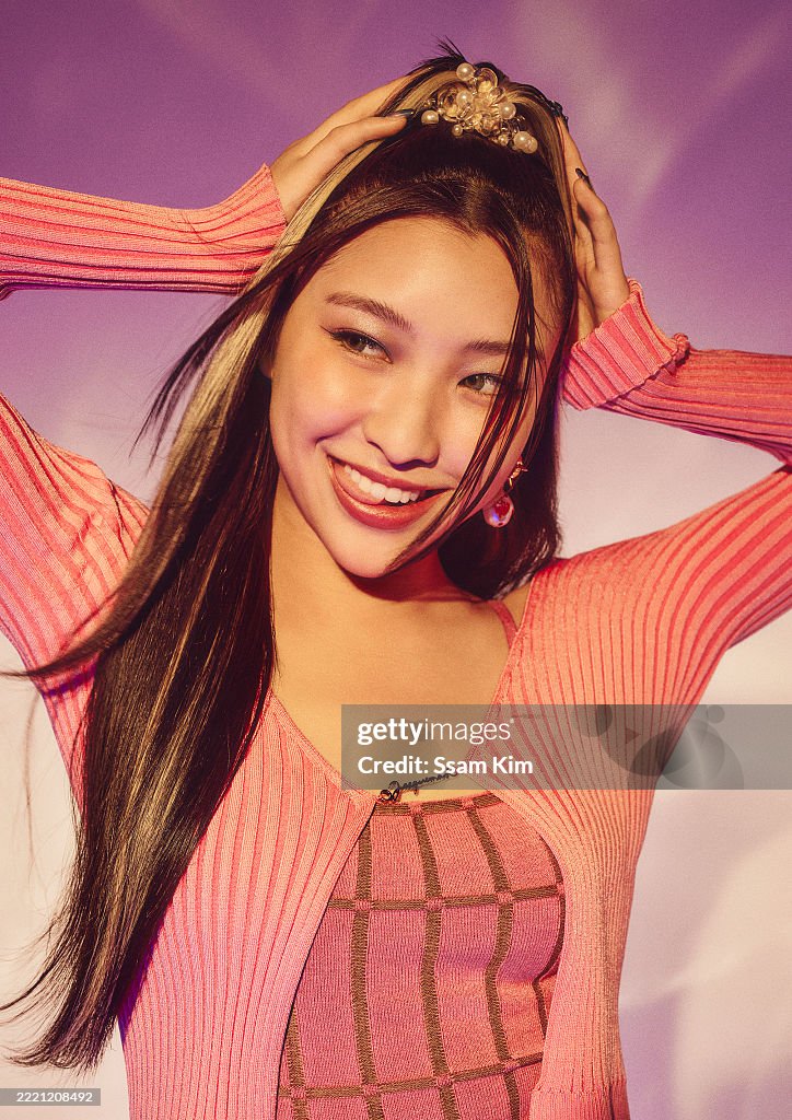 Maya of XG is photographed for Billboard magazine on August 8, 2023